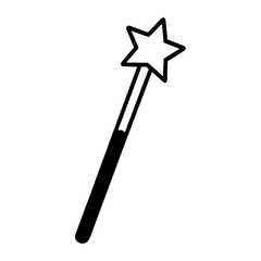 magic wand icon isolated PNG transparent