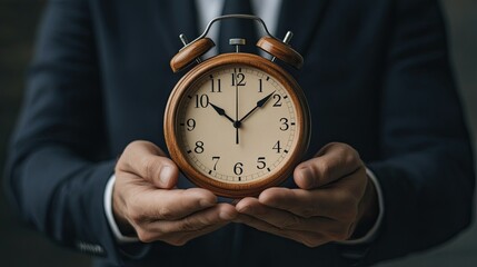 Alarm clock time management business deadline schedule appointment reminder urgency efficiency focus