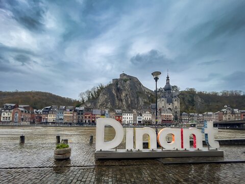 The picturesque town of saxophones, Dinant