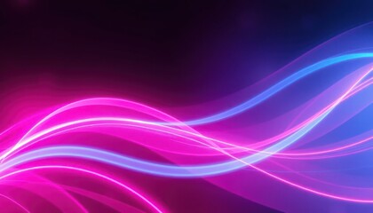 Abstract dynamic light streaks creating futuristic wave and energy effect