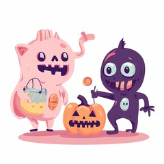 Kawaii Halloween Candy Parade.