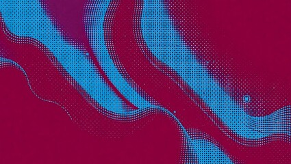 Abstract Thalorin vector style, halftone between pale blue and maroon, academic or scholarly vibe 