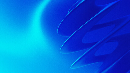 Blue Abstract Shapes Noisy Background