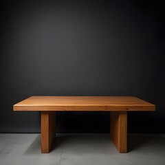 wooden table