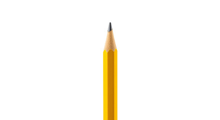 Yellow Pencil, school office tool for drawing png