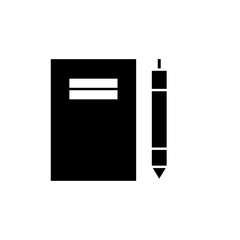 Startup Glyph Icon Note