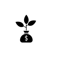 Startup Glyph Icon Fund