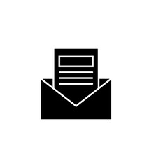 Startup Glyph Icon Message