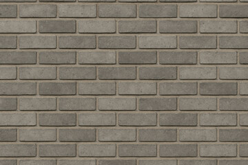 Naklejka premium Grey brick pattern wall.