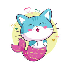 cartoon, cute, character, funny, illustration, anime, cat, pet, kitten, happy, animal, kitty, baby, adorable, design, kawaii, isolated, fun, orange, art, vector, holiday, doodle, sticker, beautiful