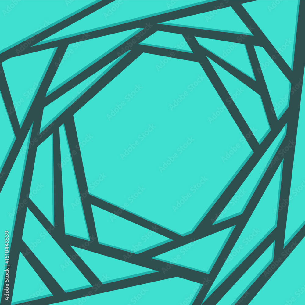 Poster abstract background with geometric lines pattern and with some copy space area