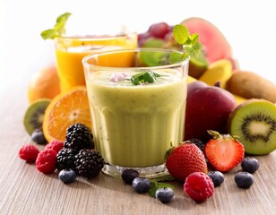 fresh fruit smoothie