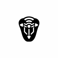 Futuristic Remote Control Icon with Handheld Device
