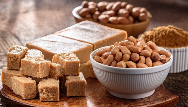 pacoca traditional brazilian peanut candy