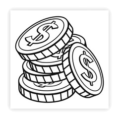 Business and Economy Sketch Elements