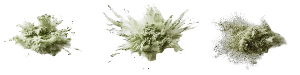 Abstract explosion patterns  isolated on transparent background