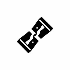 Self Healing Material Icon Vector Silhouette