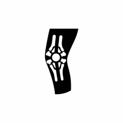 Smart Prosthetic Joint Icon Knee Or Elbow Joint