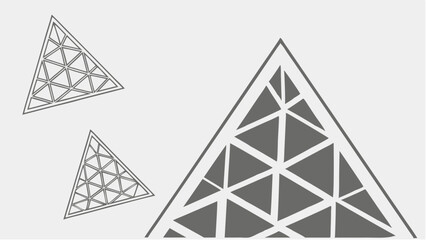 Fototapeta premium abstract geometric shapes