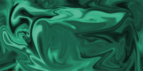 Obraz premium An blue abstract background with a marbled effect. The swirling patterns of olive green and white create.The airy design adds a playful and whimsical touch.