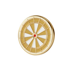 Obraz premium Golddart isolated on white background. Ai Generated Images