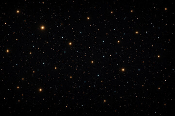 Fototapeta premium Cluster of stars shining brightly in the night sky.