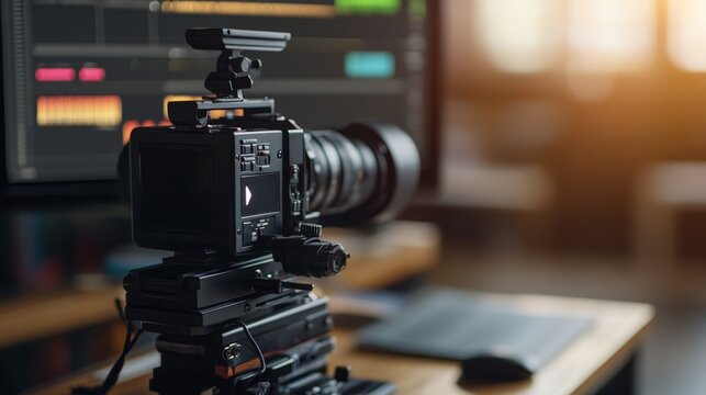 creative transitions in a short film editing suite with visual storytelling focus