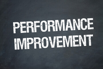 Fototapeta premium Performance improvement 