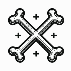 bone vector illustration 