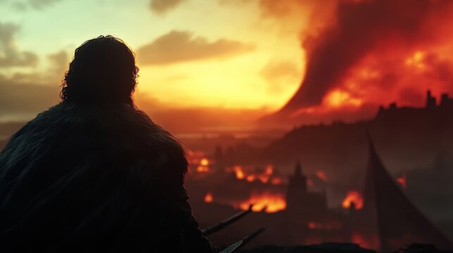 montage of epic scenes cut with cinematic storytelling techniques