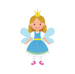 little girl in a dress
