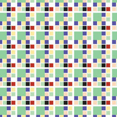 geometric seamless pattern with minimalistic color lines.Tartan plaid pattern background.