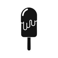 Melted ice pop summer treat frozen dessert sweet