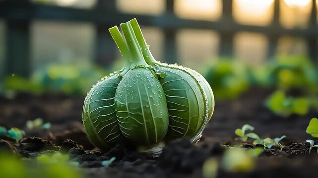 Cabbage farm. Cabbage produce, agriculture and fresh food. Cultivating vegetables.