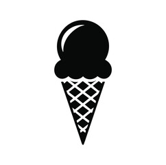 Delicious ice cream cone sweet treat summer dessert