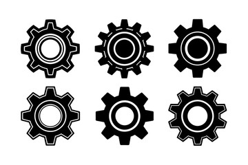 GearSettings icon on white background