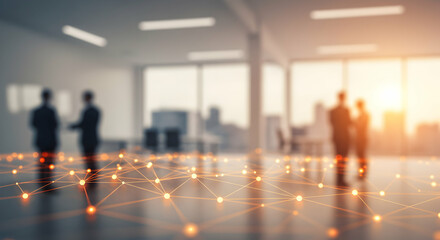 Global Business Network Collaboration Teamwork Success Corporate Office Meeting Strategy Innovation