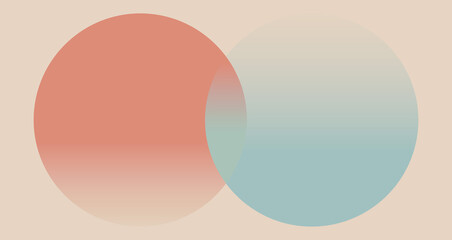 Two interlinked oval