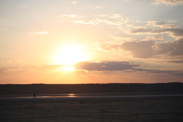 Obraz premium sunset in the sea