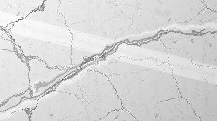 Obraz premium Abstract Gray Marble Texture with Crackled Veins