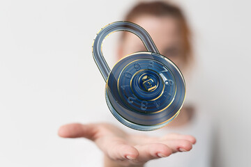 Secure your data with robust digital security measures.  Protect your information.