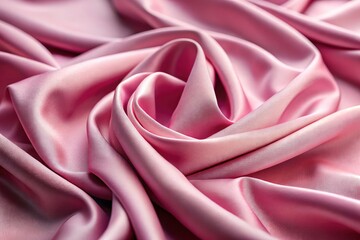 Obraz premium Pink Fabric Texture Photography: Soft, Luxurious, Close-Up Shots for Textile Design & Fashion