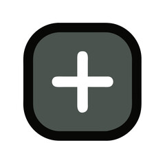 Add new plus button icon design