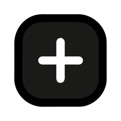 Add new plus button icon design