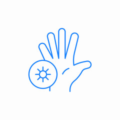 clean hand sanitizer icon sign vector