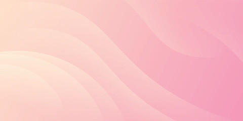 Banner background, pastel colorful, pink and orange gradations, circle abstract background, eps 10