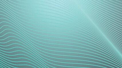 Blue tosca gradient with stripes line abstract background