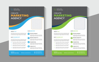Creative Corporate Business Flyer Template Design