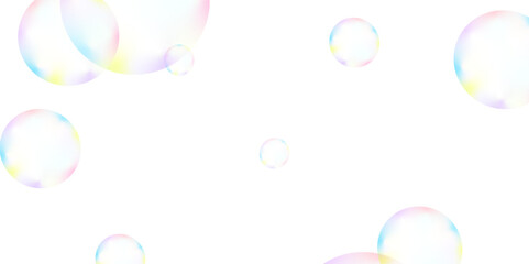 Abstract white background with colorful gradient circle. Modern abstract white bubble background . seamless and retro pattern technology and business concept . background for report and project prese