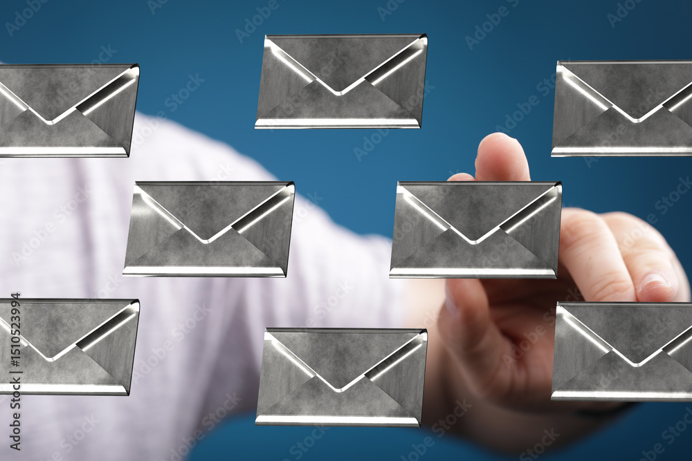 Poster boost your productivity with effective email management strategies. organize, prioritize, and stream
